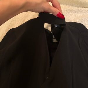Black long sleeve blouse